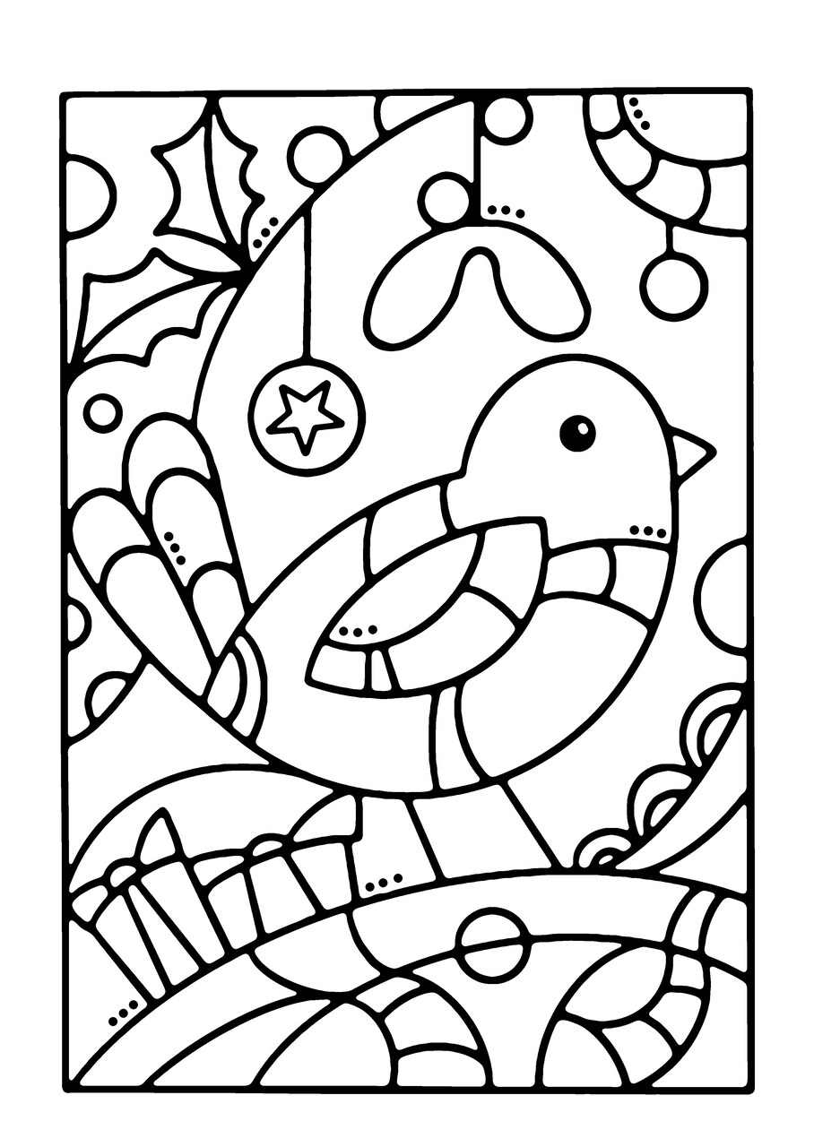 Woodware Craft Collection Woodware Clear Singles Robin Panel 4 in x 6 in Stamp